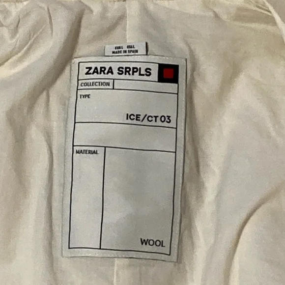 Zara Cream Trench Coat - Picture 4 of 13